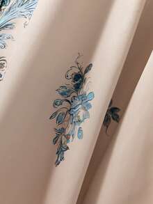 Women's Western Style Elegant Retro Bohemian Style Printed Long Sleeved Shirt, Casual And Fashionable Bohemian Elegant Blouses For Women - 卡其色 - 查看 8