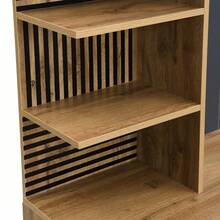 Kleiderschrank-Set mit Schuhfach, Regalen und Haken - Inklusive verstellbaren Trennwänden