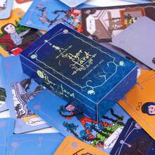 A Tarot Deck - Ghost Mother Tarot, Unveiled Waite Tarot, Card Game, High-Quality Cards, Suitable For Party Entertainment Games, Suitable For Tarot Beginners