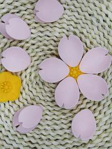 1/5/10个粉色樱花夹子，冰箱贴，创意装饰磁贴，适用于厨房、办公室和家居装饰，趣味冰箱装饰，可用作夹子