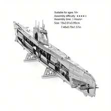 3D Modelo de Montagem de Metal, Quebra-cabeça de Fivela de Aço Inoxidável DIY, Modelo de Avião, Sem Cola, Presente de Aniversário, Ornamento Decorativo, Helicóptero KA-050, Helicóptero RAH-66, OVNI, Caça Nieuport 17, Caça Typhoon