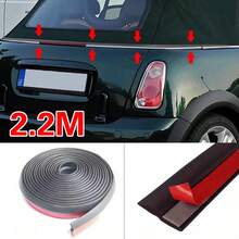 2.2M Rubber Rear Top Roof Weather Seal Strip For BMW Mini Cooper S Convertible - 2.2M - View 2