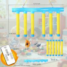 1件装快速反应速度接球游戏，益智室内运动及注意力训练玩具，采用耐用塑料制成，颜色混合，趣味反射挑战投掷接球玩具游戏，适合儿童和成人，提高手眼协调能力和反应速度，家庭互动游戏和儿童玩具，可用于团队建设、野餐、学校活动、新年节日派对礼物。 - 彩色 - 查看 23