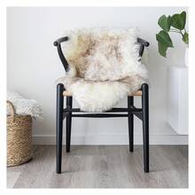 Sheepskin Long Hair 2x3 Ft | Bedside Rugs For Bedrooms, Sofa, Chair Or The Dining Table | Each Sheepskin Rug Isand Created By Nature | Small Fluffy Rug In Color Snow Peak - Multicolor 849 - View 6