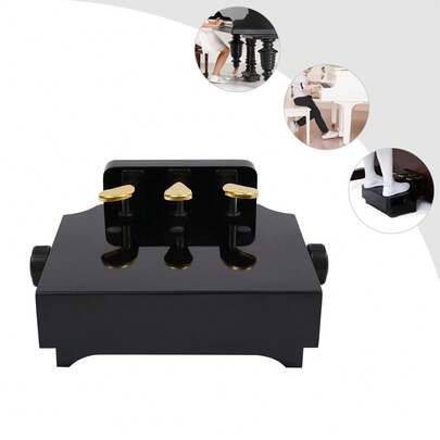 HaroldDol Piano Foot Pedal Extender Piano Pedal Extender Height Adjustable 13.5-23cm The Best Gift/Present For Family&Friends Happy Christmas