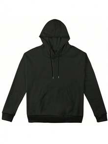 Women Stylish Light Blue Hoodie With Inspirational Dear Person Behind Me Print Jesus Loves You Beyond Measure Design Pocket Perfect For Fall Winter Casual Everyday Wear Casual Wear Hoodie Playful Print Hoodie Pocket Hoodie S M L XL XXL XXXL - 黑色 - 查看 3