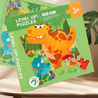 50 piezas Libro de rompecabezas magnético Montessori 3 en 1 con escenas coloridas de animales, vehículos, granja y océano. Juguetes para niños de 3 a 6 años, libro de juegos magnéticos portátil para viajes, libro tranquilo Montessori, juguetes cognitivos de aprendizaje práctico para preescolar y jardín de infantes. Regalo de Navidad y cumpleaños para niños y niñas.