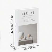 3pcs Minimalist Fake Book Decor With Inspirational Quotes, Suitable For Office, Villa, Coffee Table - Multicolor - View 13