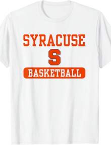 Syracuse Orange Basketball Logo Officially Licensed T-Shirt - White - View 1