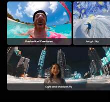 Insta360 3pcs 5.7K High Definition Sports Camera, Super Strong Stabilization, 360 Degree Panoramic Recording, Vlog Creative Shooting, Cycling Skiing Outdoor Camera, 100% Brand New, Only Activated, Black