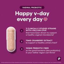 Physician's Choice Vaginal Probiotic - Odor Control, PH Balance & Daily Feminine Health Support With Cranberry And Prebiotics For Women, Free Shipping, For Women, Quick Ship Items - Không có hương vị - Xem 4