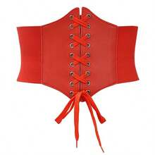 1pc Women's Decorative Dress Waist Cincher, Versatile Elastic Waist Belt To Pair With Shirts, Dresses, Jackets - Sheer Mesh Breathable Waist Trainer, Elastic Waistband, Slimming Waist Sash - Multicolor - View 11