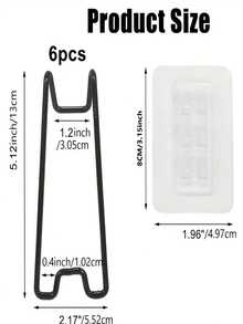 1pc Heavy-Duty Metal Photo Display Stand With Safety Clips, Ideal For Home Decor, Office And Events - Durable And Versatile Photo Frame Alternative, Stylish Appearance | Sturdy Clip Design - Multicolor - View 9