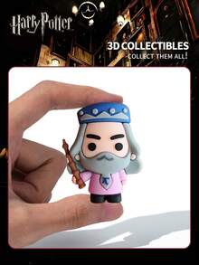 Warner Bros 官方授权哈利波特神秘3D人偶盲盒，1个装 - 随机包含哈利·波特、赫敏、罗恩、马尔福、斯内普、小天狼星·布莱克、伏地魔、多比，收藏装饰玩具，圣诞礼物，送给哈利波特粉丝和收藏家的温馨圣诞新年礼物