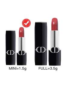 Dior [Mini] Rouge Dior Couture Colour Lipstick #720 Icone Satiny-Finish 1.5g / Floral Lip Care Long Wear / Hydrating & Long-Lasting Lipstick / Satin & New Veil Finishes / The Makeup Icon, Reveals A Wide Range Of Shades In Three Finishes. - #720 Satin 1.5g - 查看 2