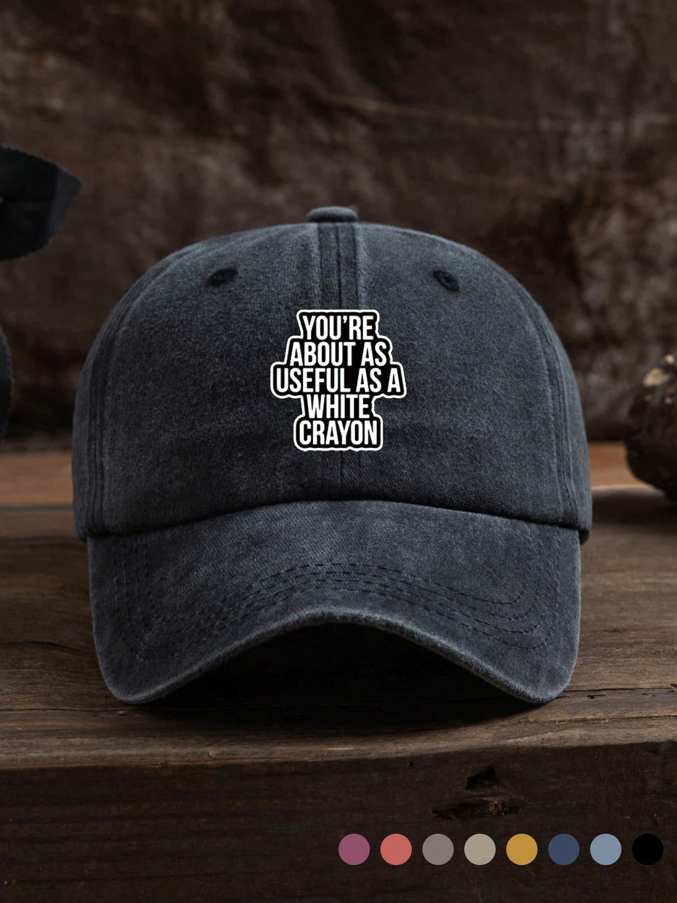 1 قطعة قبعة بيسبول قابلة للتعديل الحجم من قماش ناع...