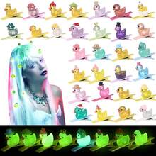 30 Pcs Halloween Duck Hair Clips Funny Rave Sprout Clips Women Multiple Styles Duck Glowing Resin Hairpins Music Festival Hawaiian Party Giftvalentine's Day SKUC - 1 - Xem 8
