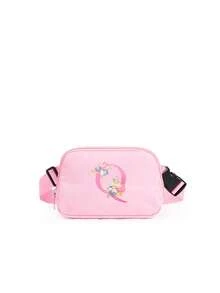 1 件女孩腰包，时尚斜挎腰包，带可调节肩带，适合日常使用、户外、旅行、徒步旅行、跑步、骑自行车、便携、理想礼物 - 粉色 - 查看 9