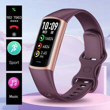 LIGE Smart Watch Has Multiple Sports Modes, Alarm Clock, Sedentary, Menstrual Reminder, And Music Playback. Fashionable, Compact And Lightweight Macaron Color Smart Watch - 1 Set - View 3