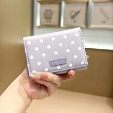 New Fashion Black PU Leather, Short Classic Retro Fashion, Multifunctional Wallet Minimalist Clutch Women's Wallet Small Wallet Ladies Wallet Card Holder Card Case Business Card Holder Credit Card Holder Women's Special Wallet Mini Wallet Handbag Wallet Card Case - White - View 2