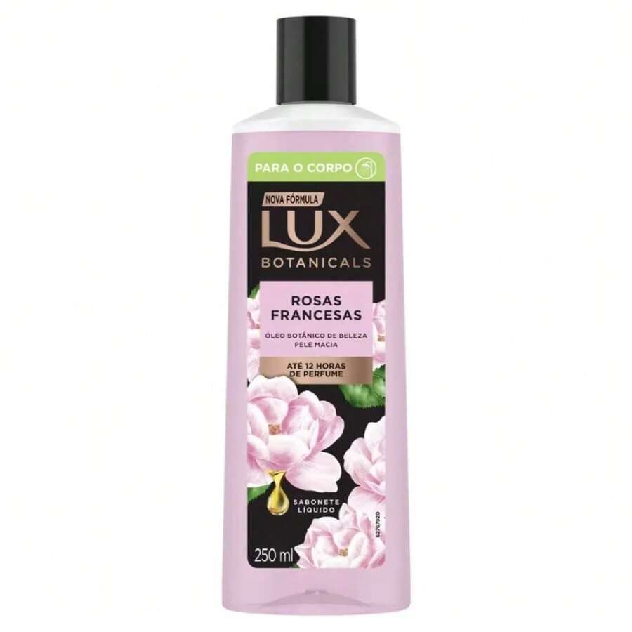 Sabonete Liquido Lux Botanicals 250 ml - Sabonete liquido Lux Botanicals Rosas Francesas - Visão 1