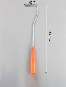 2/5/10pcs Large Textured Foam Roller Sleeves - Durable Plastic Material, Easy To Clean, Smooth Application, Suitable For Artistic Wall And Ceiling Painting, Home Decor Roller Sleeves, Wall Painting Accessories, Decorative Painting Tools, Easy To Clean Roller Sleeves - Multicolor - View 9