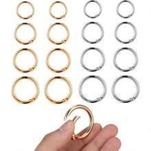 50pcs Double Layer Flower Bead Caps, Hollow Filigree Bead End Caps, Versatile DIY Jewelry Findings For Earrings, Pendants, Necklaces, Bracelets Crafts,Art,Christmas - Multicolor - View 14