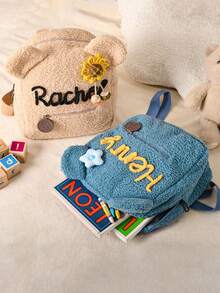 1pc Custom Backpack And Tote Bag Set . Back To School Gifts . First Day Of School . Personalized Gifts For Kids And Toddlers . Daycare Bags - Multicolor 2 - View 10