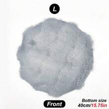 1pc Pet Sleeping Pad, Soft & Comfortable Small Pet Mat, Round Warm Pet Bed Suitable For Cats & Small Pets, Autumn/Winter (Not Machine Washable)