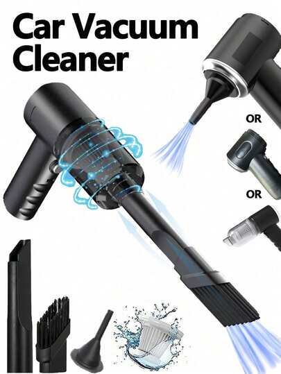 Upgraded Version, Portable Cordless Handheld Vacuum Cleaner, Cyclonic Suction Cordless Vacuum Cleaner. Rechargeable Strong Vacuum Cleaner Suitable For Car/Office/Home