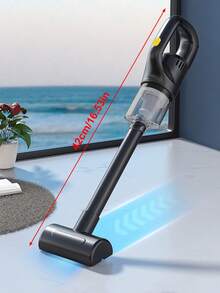 1pc Cordless Handheld Vacuum Cleaner, Wireless Rechargeable, Portable High Suction Vacuum Cleaner, Car Vacuum Cleaner, High Cleaning Efficiency, USB Charging Design, Portable 2-In-1 Home Use - Multicolor - View 4