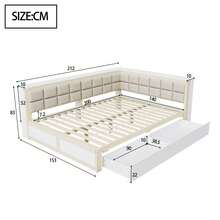 Futons - Natural Wood + Wood + 140cm*200cm - View 7