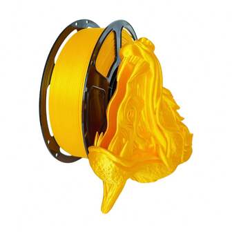 3D 打印机丝线，闪亮丝线 PLA 丝线 1.75 毫米 1 千克，光滑丝滑表面，非常适合 3D 打印机打印，尺寸精度 +/- 0.02 毫米，D 1 千克