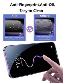 5 piezas de protector de pantalla de vidrio templado compatible con iPhone 17/16/15/14/13/12/11 Pro Max/Air/X/XS/XR/Mini/7/8/14 Plus, también se adapta a 14/15/16 Pro Max, regalo de Pascua de primavera - transparente - Ver 5