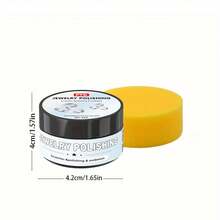 金银首饰抛光剂 - 戒指和手镯黄金焕新膏，除氧抛光，亮化保养。抛光并恢复银饰光泽 - 银氧化还原膏