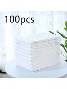 100 szt./opakowanie Jednorazowe, wodoodporne i oddychające podkłady do przewijania pieluszek dla niemowląt, miękka i chłonna podkładka na materac, praktyczny prezent, 17 x 13 cali
