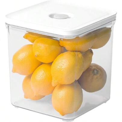 VAKUEN 3100ml Premium Airtight Food Storage Container Square Smart OneClick Seal Lid 100% Leak Proof Keep Food Fresh Longer BPAFree Dishwasher Freezer And Microwave  OT50S