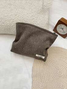 Borsa cosmetica in corduroy con motivo floreale ditsy, di grande capacità, borsa portatile per il trucco, custodia con cerniera per rossetti, pennelli, prodotti per la cura della pelle, telefono cellulare, piccoli oggetti per uso domestico, viaggi, vacanze e scuola. Borsa per il trucco, custodia per il trucco, borsa per prodotti per la cura della pelle, borsa da toilette, cubi per l'imballaggio, regali per damigelle, regali per la mamma, regali di compleanno, articoli essenziali per viaggi, articoli essenziali per crociere, articoli essenziali per il dormitorio