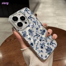 Estuche de Teléfono Suave y Elegante: Estuche Protector a Prueba de Golpes con Patrón de Koi Calado, Estuche de Teléfono Transparente Magnético, Adecuado para 16, 15, 14, 13, 12, 11 Pro Plus y Pro Decoración Navideña, Adecuado como Regalo Estuche de Silicona Absorbente de Impactos: Protege tu Teléfono de Cada Caída - 1 pieza - Ver 6
