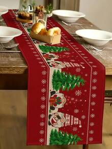 1 pièce Chemin de table lutin de Noël, Chemin de table décoratif de Noël, Chemin de table aspect lin de Noël, Chemin de table, Chemin de table, 1 pièce Chemin de table, 4 pièces Sets de table, 1 pièce Housse de coussin, 3 produits disponibles, Décoration saisonnière d'intérieur/extérieur pour l'hiver, Décoration de Noël pour la maison, Décoration de chambre de Noël, Décorations de fête de Noël