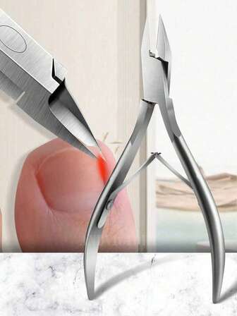 1pc Nail Clippers Nail Scissors Eagle Pliers Pedicure Pliers Nail Furrow Inlay Nail Clippers Eagle Mouth Nail Clippers