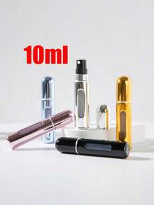 1pc 10ml Refillable Mini Portable Perfume Spray Bottle With Travel Size Perfume Pump Case - Multicolor 2 - View 7
