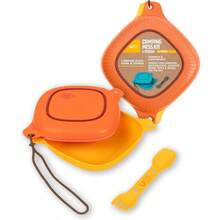 UCO 4-Piece Camping Mess Kit With Bowl Plate And 3-In-1 Spork Utensil Setgift - Sunrise - View 1