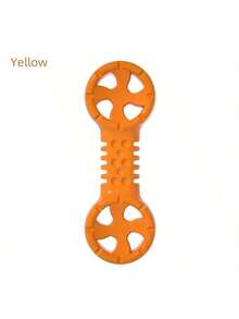 New Wolf Fang Bone Self-Entertaining TPR Windmill Shaped Chew Toy, Teeth Cleaning Interactive Toy Suitable For Playful Dogs