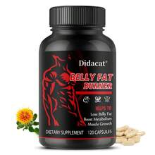 Men's Burner - con CLA 2400 mg - Niveles de energía equilibrados - 120 cápsulas - 1 botella - Ver 8