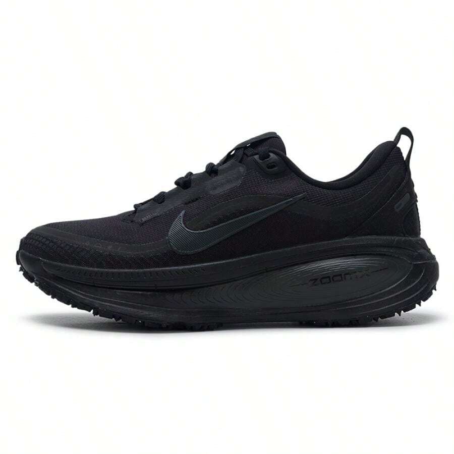 Nike Giày chạy bộ nữ VOMERO 18 GTX, Thân giày bằng vải, Mềm mại & Thoáng khí, Đệm mút ZoomX & Khả năng giảm sốc, Màu đen HQ7002-001 - Đen/Xám - Xem 1
