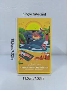 Bộ 10 chai/hộp 5ml Xịt thơm phòng hương Brazil, phiên bản giới hạn, dạng xịt đa tầng tiện dụng, hương thơm lâu dài, tỏa ra hương vani, dừa, hoa, cam quýt, gỗ và biển thanh lịch của Brazil, một loại xịt thơm phòng dễ chịu. - Nhiều mùi hương khác nhau - Xem 6