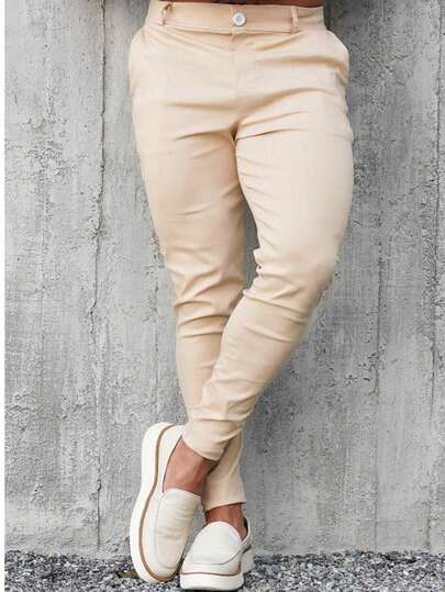 Calça masculina super skinny bengaline confortavel