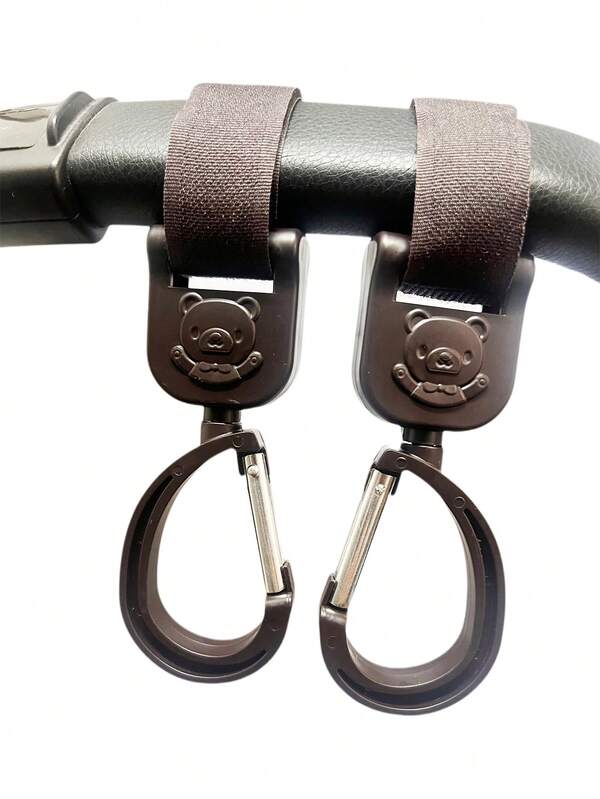 Baby Kinderwagen Haken für Taschen, elektrische Flaschenhalterhaken fürs Auto, hochwertige drehbare Autohaken für Aufhängen