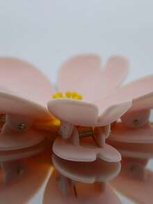 1/5/10个粉色樱花夹子，冰箱贴，创意装饰磁贴，适用于厨房、办公室和家居装饰，趣味冰箱装饰，可用作夹子